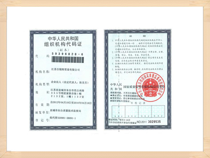 BRT組織機(jī)構(gòu)代碼證_副本 BRT組織機(jī)構(gòu)代碼證_副本